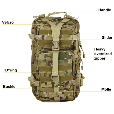 30L Military Tactical Assault Backpack for Outdoor & Travel - InspiredGrabs.com
